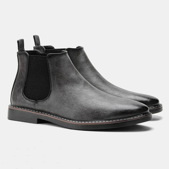 Sanford | Classic Chelsea Orthopedic Leather Boots