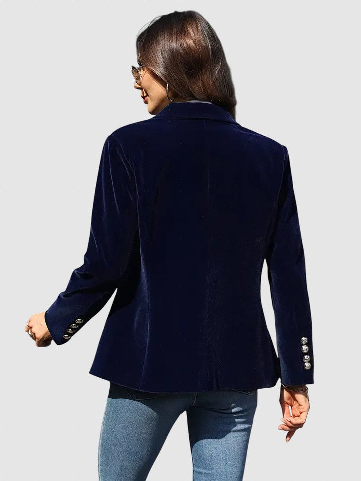 Denitsa™ - Елегантно кадифено палто