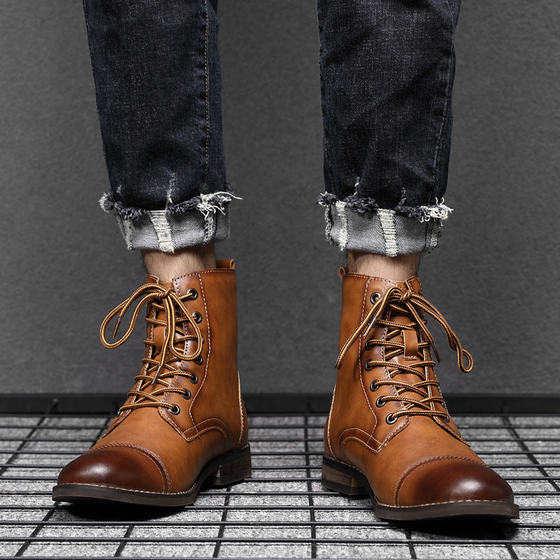 Claude | Authentic Orthopedic Leather Boots