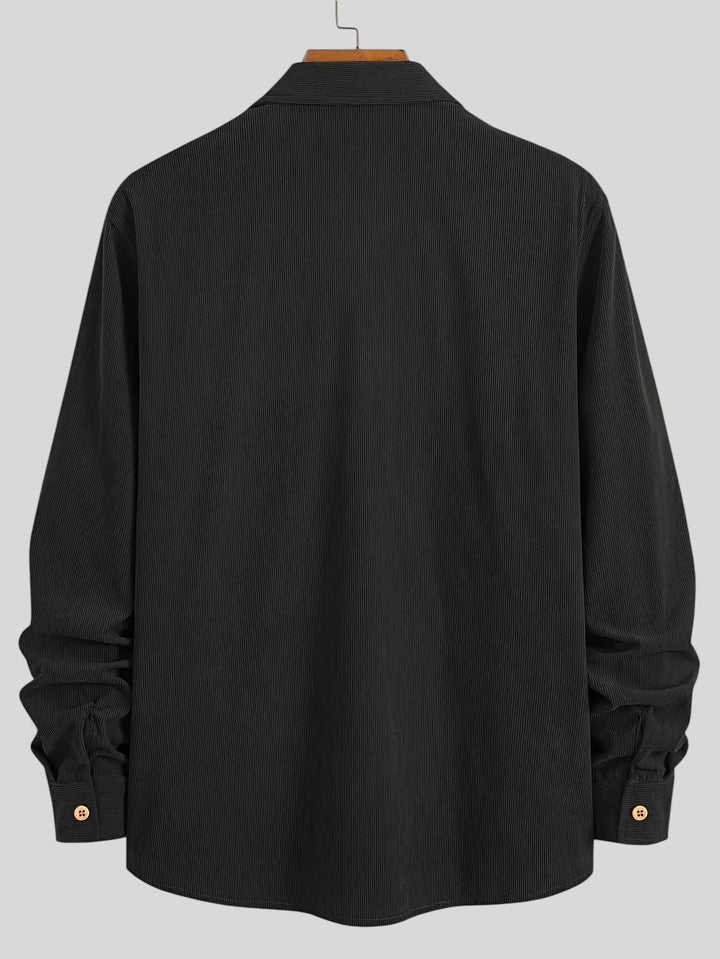 Atanas™ - Ежедневна кадифена риза с копчета