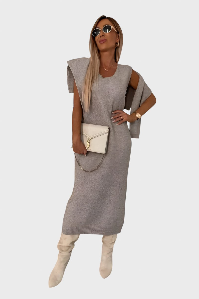 Viktoria™ - Елегантен плетен комплект от две части