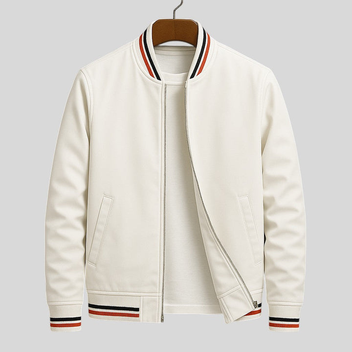 Bilyan™ - Стилно раирано бомбър яке