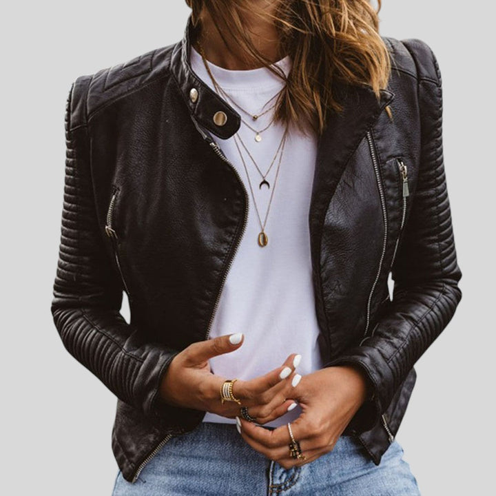 Mihaila™ - Елегантно кожено палто