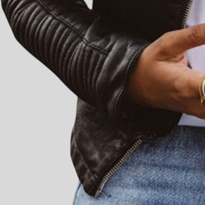 Mihaila™ - Елегантно кожено палто