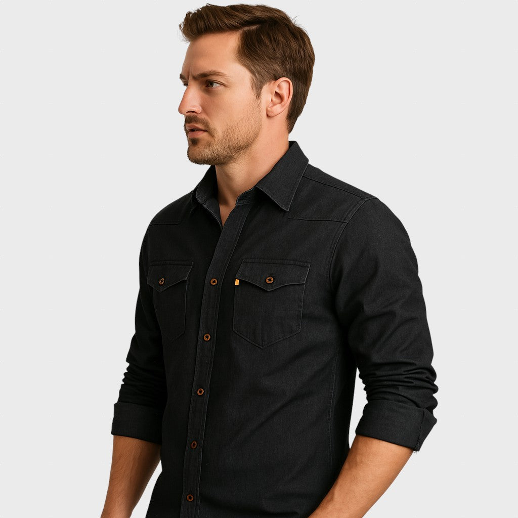 Grigor™ - Памучна дънкова риза