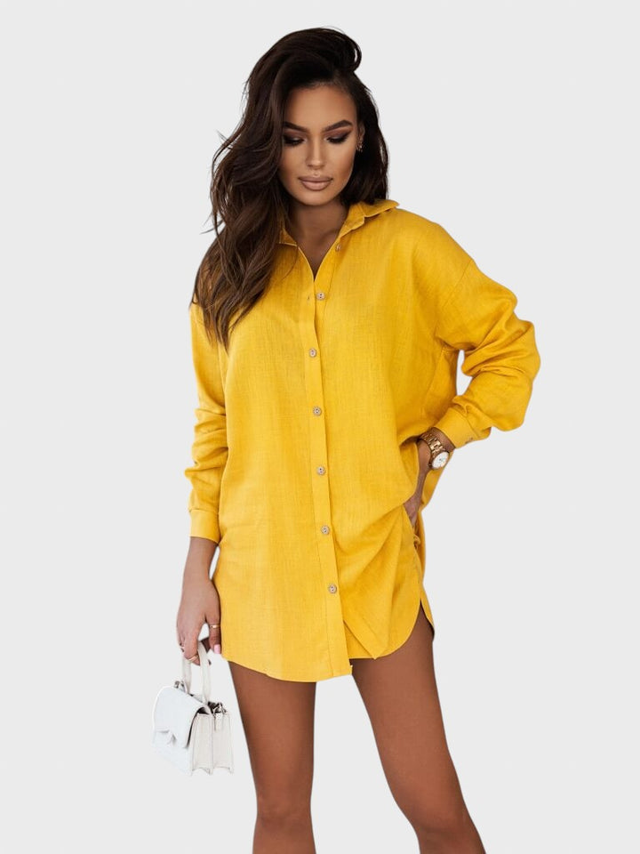 Bonka™ - Комплект риза и шорти Santorini