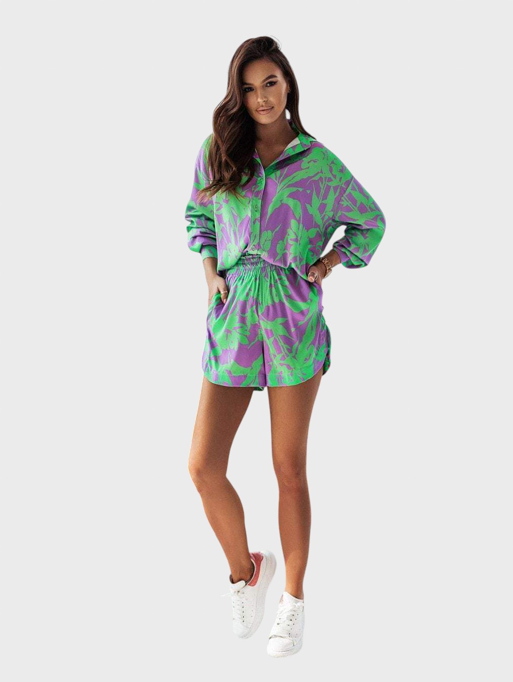 Bonka™ - Комплект риза и шорти Santorini