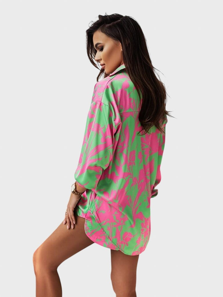 Bonka™ - Комплект риза и шорти Santorini