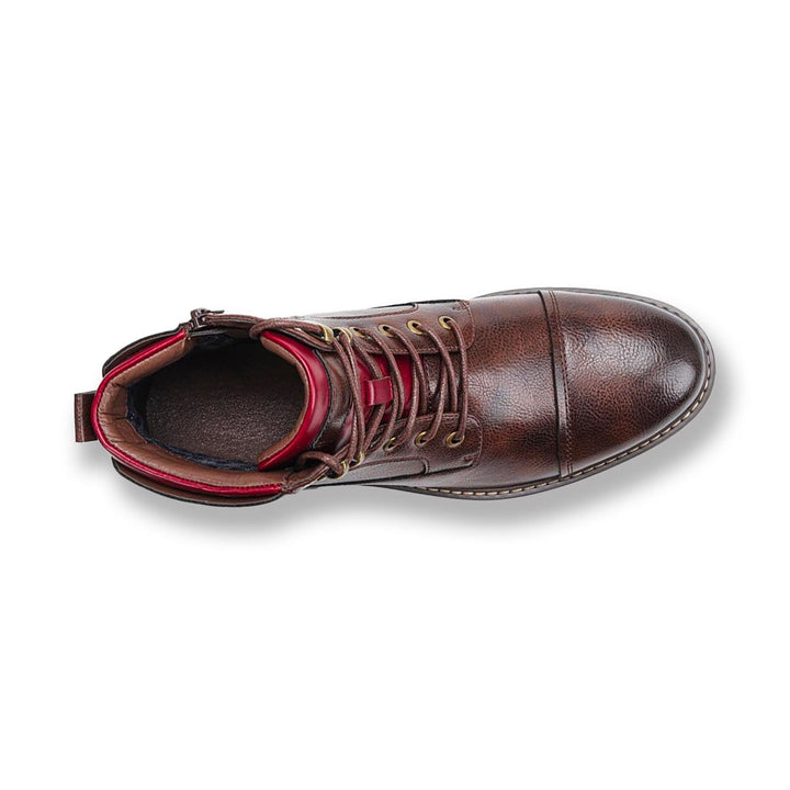 Miles | Timeless Oxford Orthopedic Leather Boots