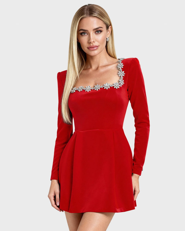 Aglaia™ - Кадифена рокля