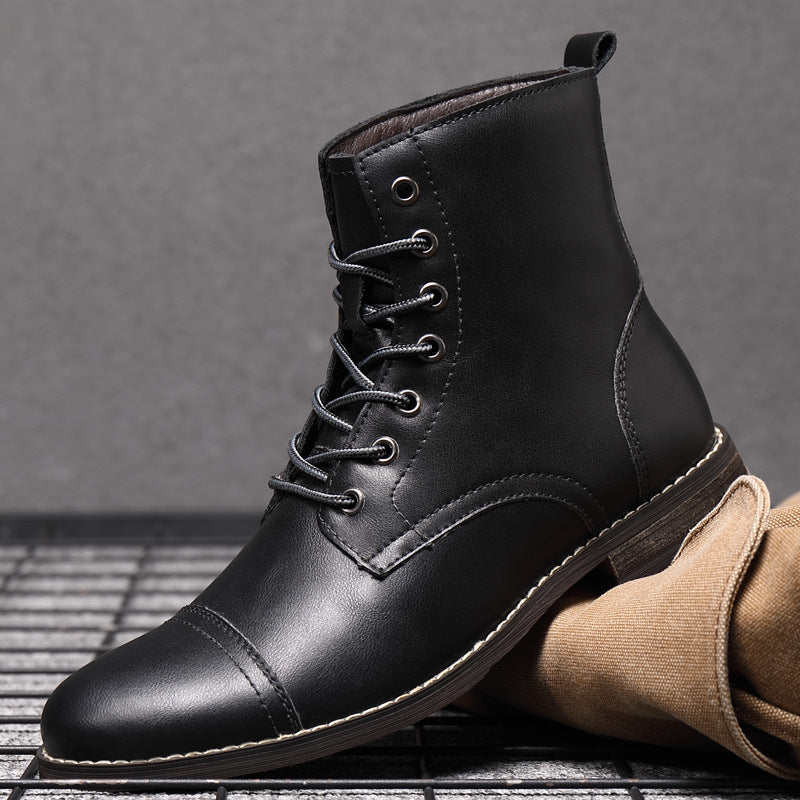Claude | Authentic Orthopedic Leather Boots