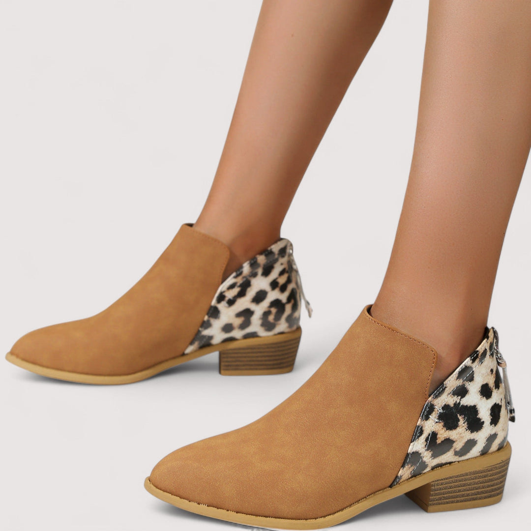 Todorka™ - Боти с леопардов принт