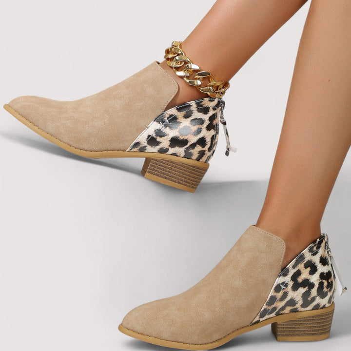Todorka™ - Боти с леопардов принт