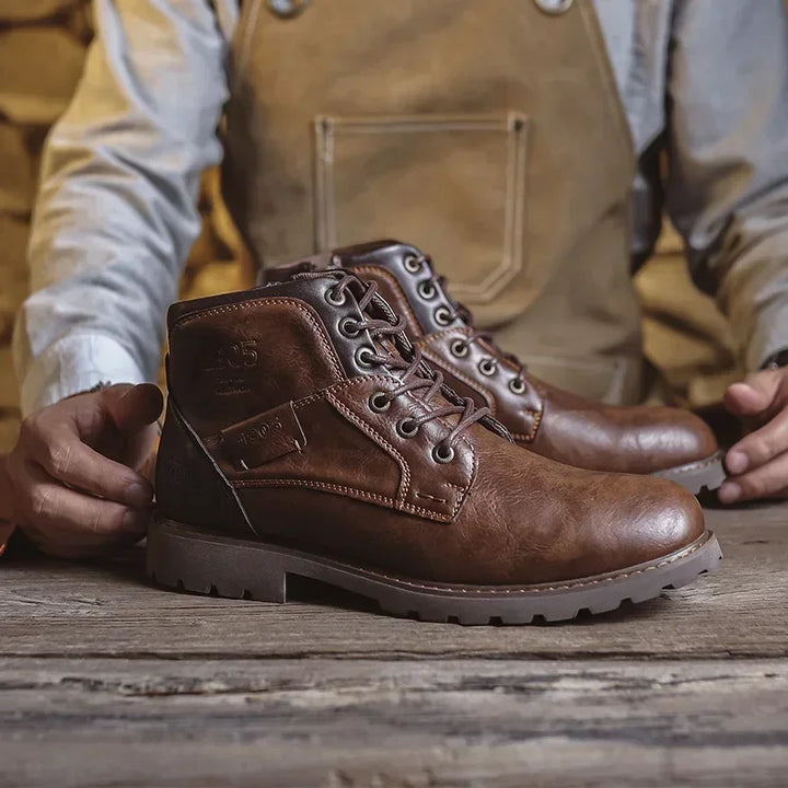 Parker | British-Style Orthopedic Leather Boots