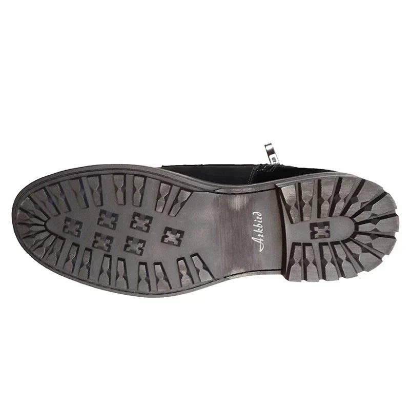 Colton – Премиум ортопедични кожени мъжки ботуши