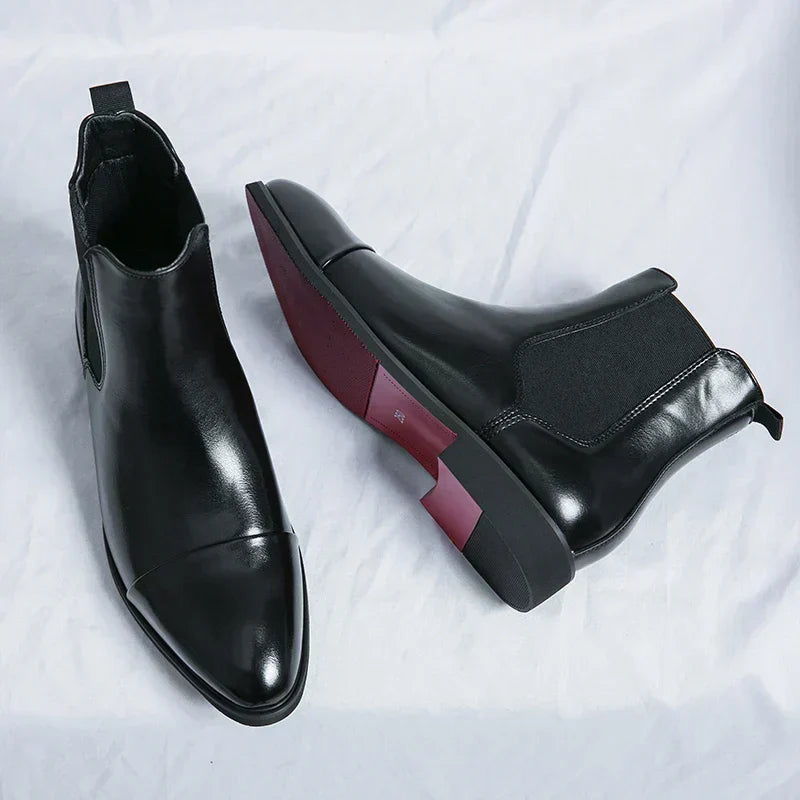Damien | Classic Chelsea Orthopedic Boots
