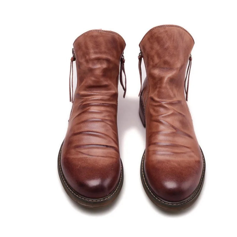 Owens | Classic Orthopedic Leather Boots