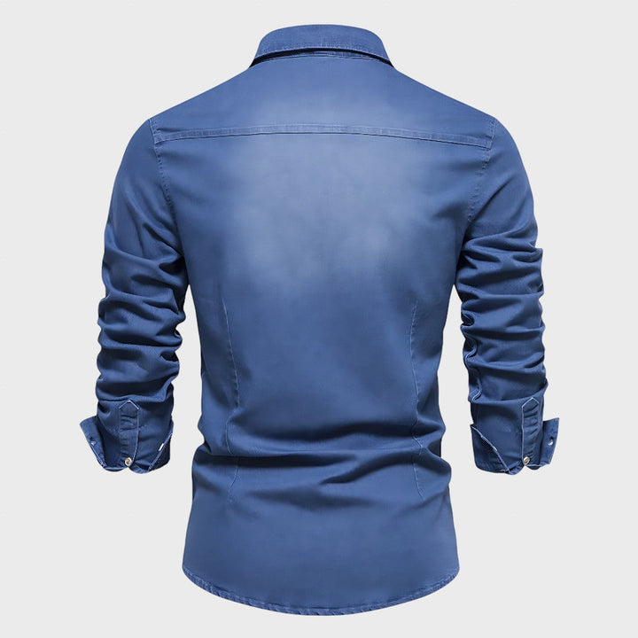 Grigor™ - Памучна дънкова риза