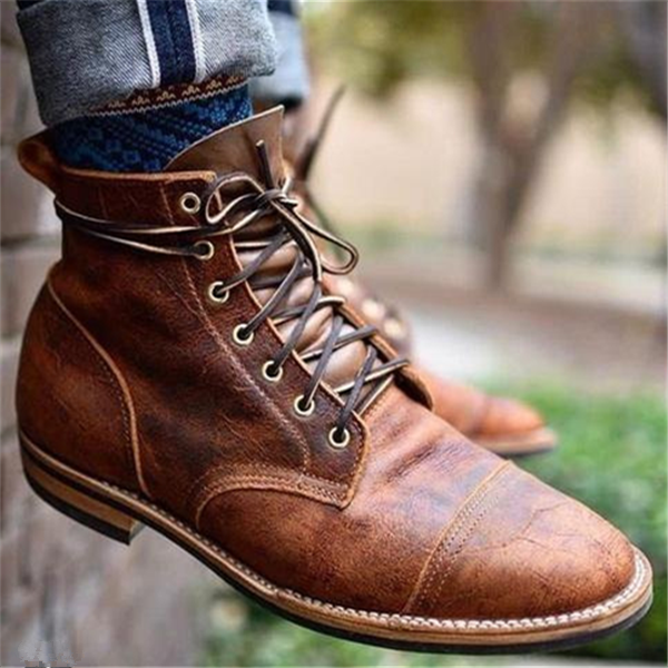 Christian | High-Quality Orthopedic Leather Boots