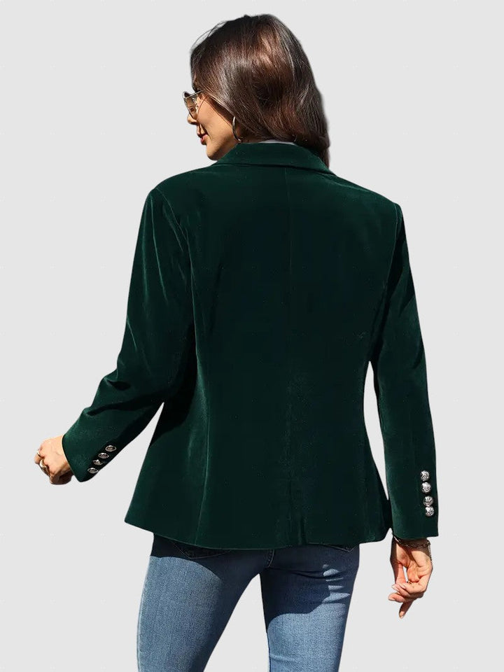 Denitsa™ - Елегантно кадифено палто