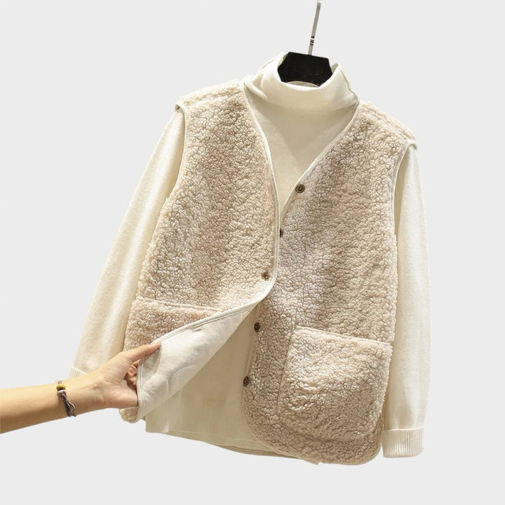 Magdalina™ - Теди жилетка