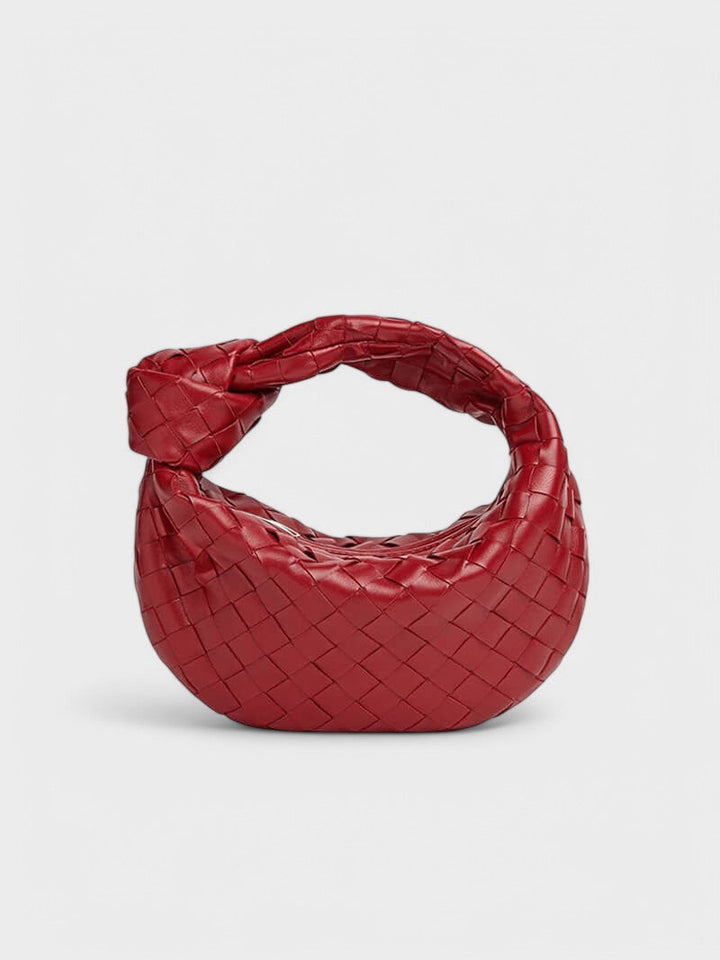 Reni™ - Мини чанта тип „хобо“ с плетен възел